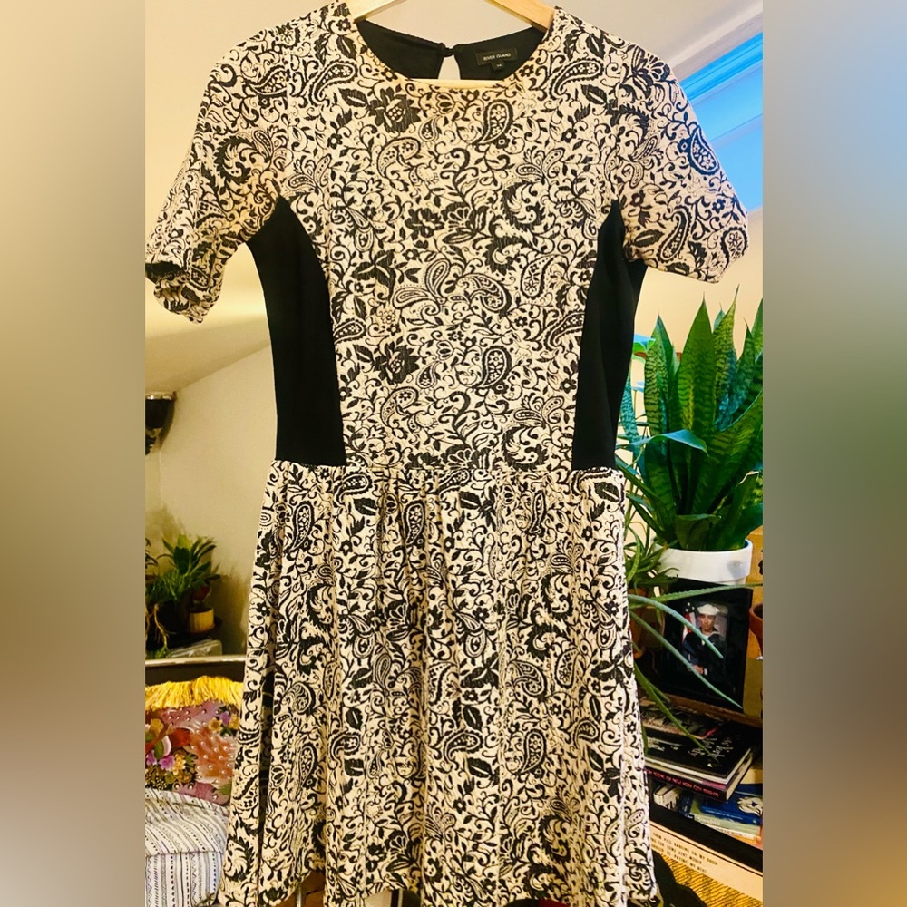 River Island Patterned Dress
